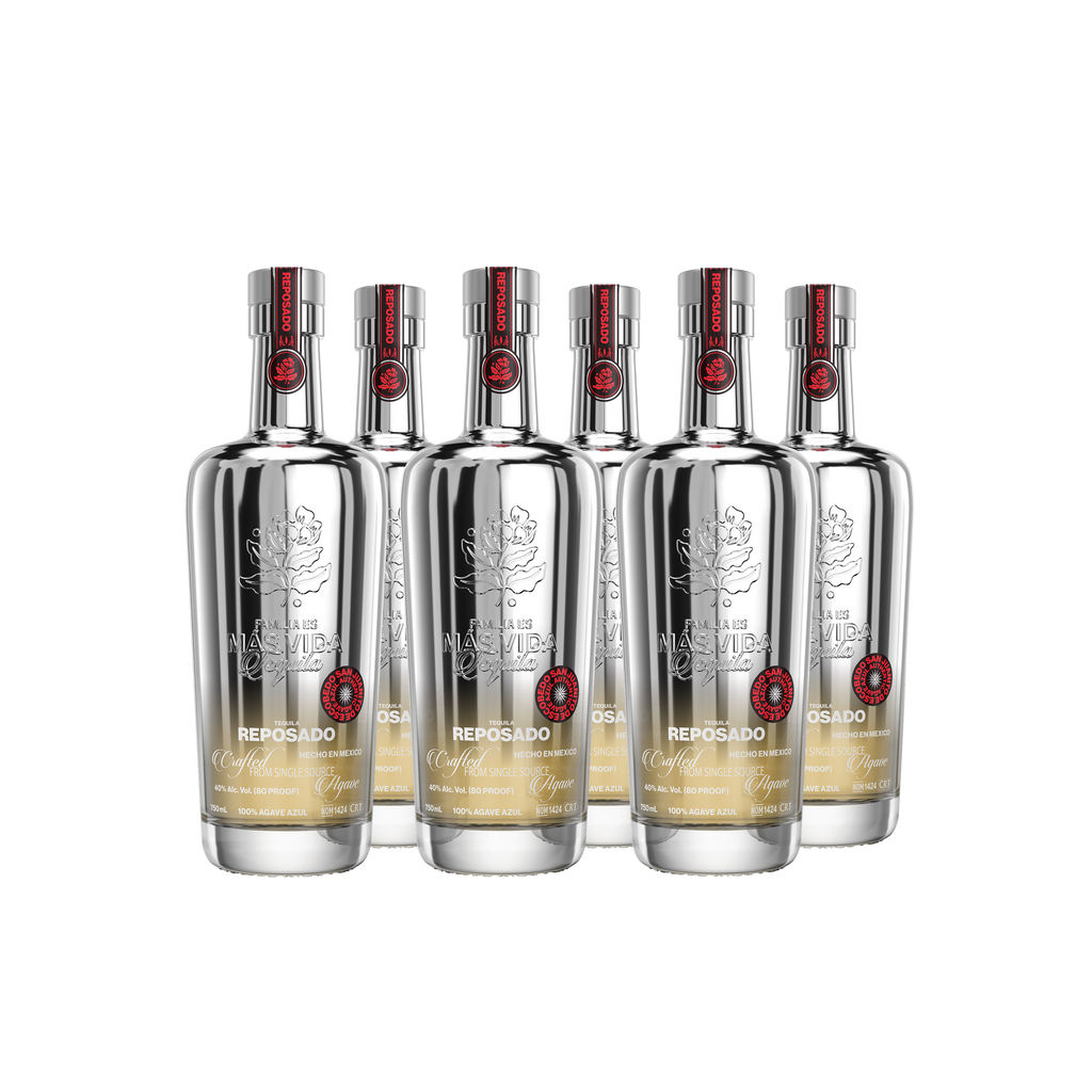 Reposado Más Vida Tequila 750ml Case